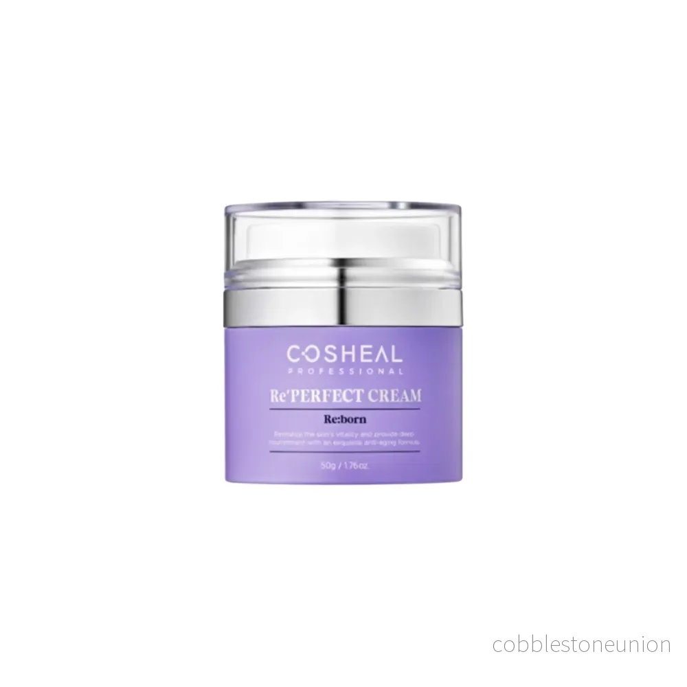 Cosheal, Re’ Perfect Cream, Doftfri, Hydrating & Anti-Wrinkle, Dag & Natt, Grädde, Ansikte, 50 g Cosheal, Re’ Perfect Cream, Doftfri, Hydrating & Anti-Wrinkle, Dag & Natt, Grädde, Ansikte, 50 g