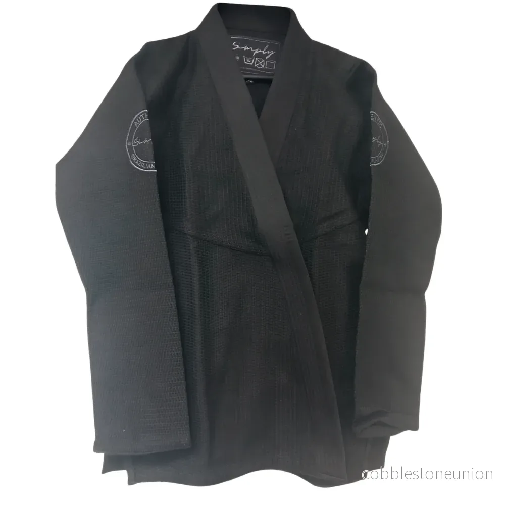 Simply Bjj Gi Authentic Svart - Bild 3