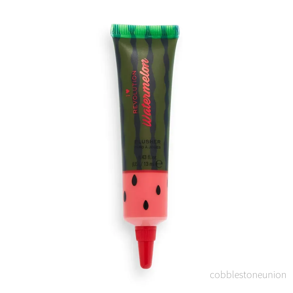 I Heart Revolution, Tasty Watermelon, Liquid Blusher, Flushed, 13 ml