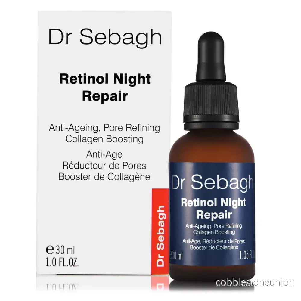 Dr Sebagh, Retinol Night Repair, Hyaluronsyra, Anti-aging, Natt, Serum, För ansiktet, 30 ml - Bild 2