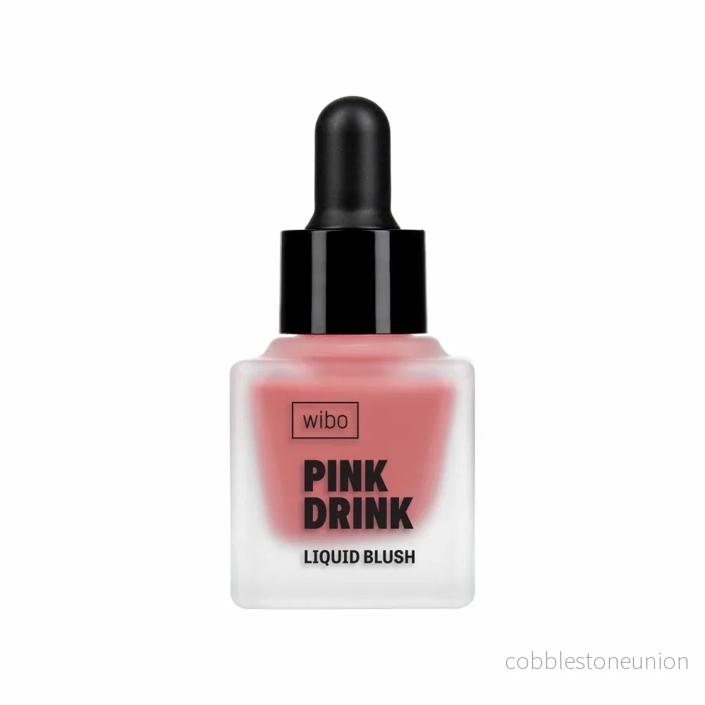 Wibo, Pink Drink, Natural, Flytande rouge, 01, 15 ml