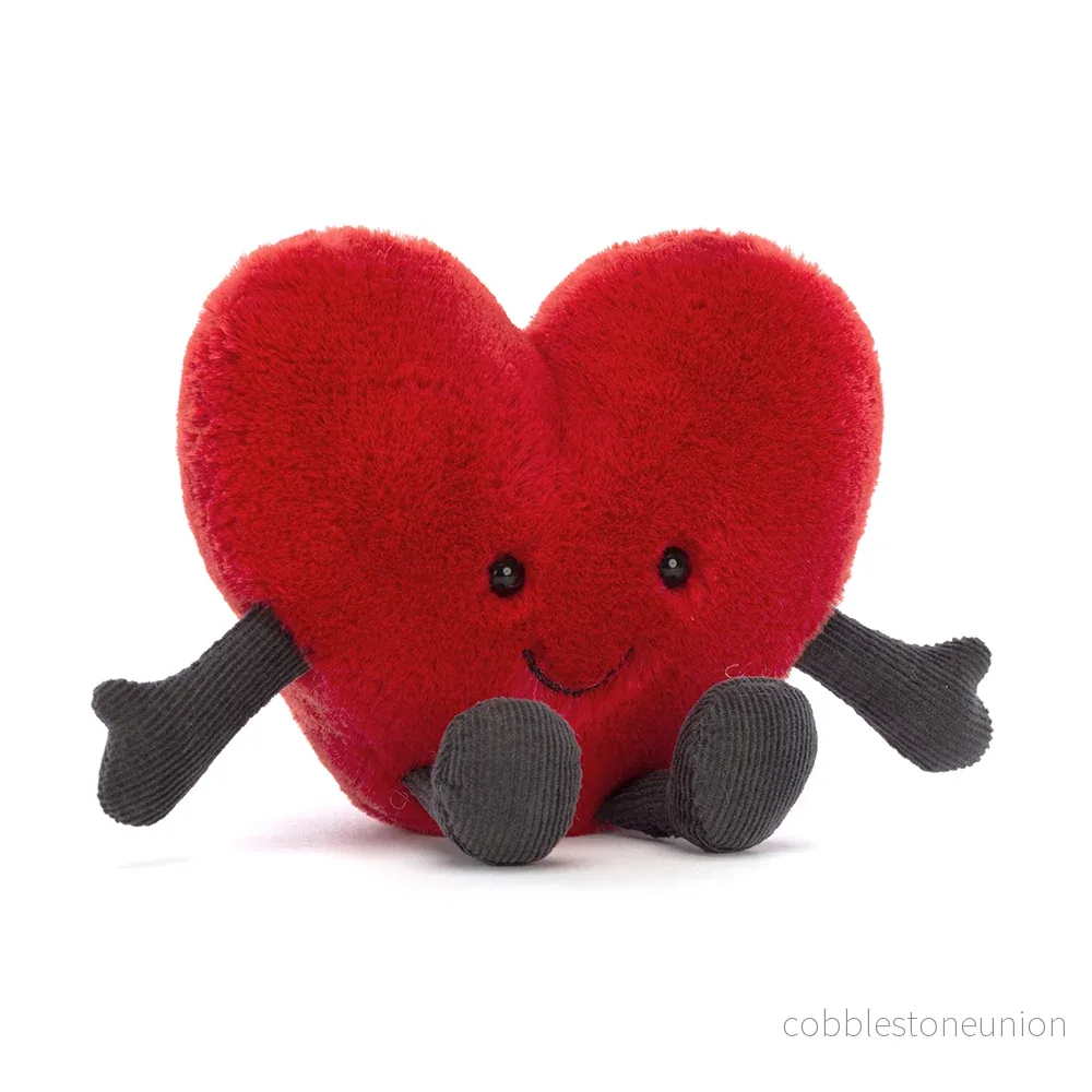 Jellycat – Amuseable Red Heart S Jellycat – Amuseable Red Heart S