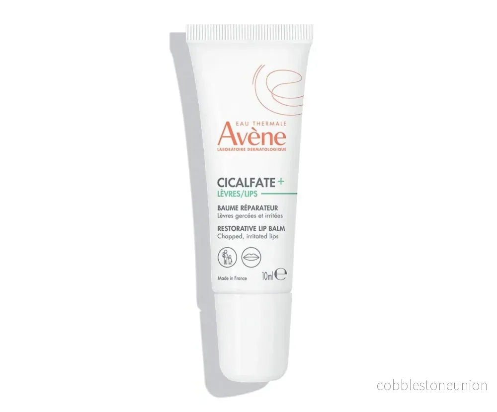 Avene, Cicalfate+, Naturlig, Återfuktar, Läppbalsam behandling, 10 ml