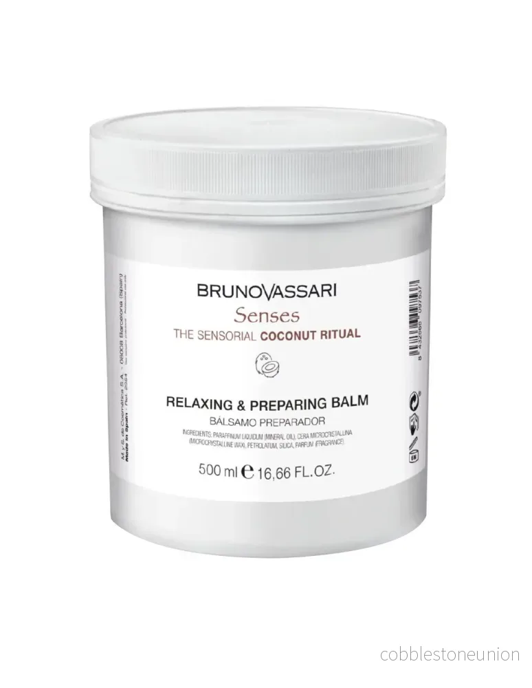 Bruno Vassari, Senses, Coconut, Relaxing, Body Balm, 500 ml