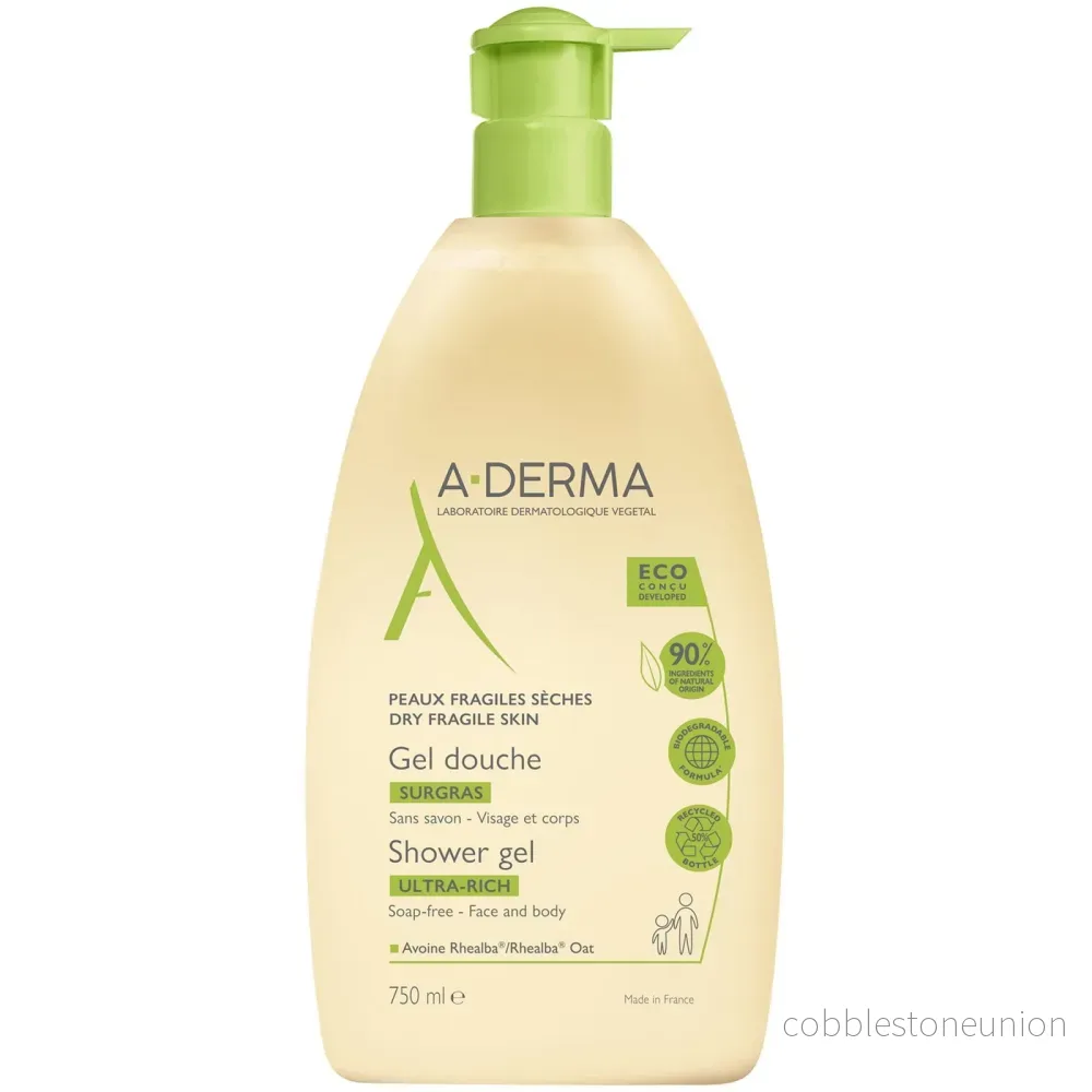 A-Derma, Ultra Rich, Duschgel, Kropp, Alla hudtyper, 750 ml A-Derma, Ultra Rich, Duschgel, Kropp, Alla hudtyper, 750 ml