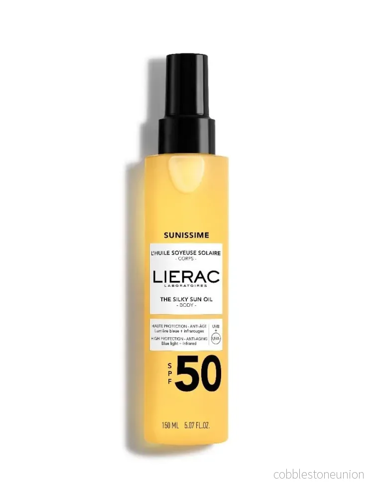 Lierac, Sunissime, Anti-age, Kroppsolja, Dag, SPF 50, 150 ml Lierac, Sunissime, Anti-age, Kroppsolja, Dag, SPF 50, 150 ml