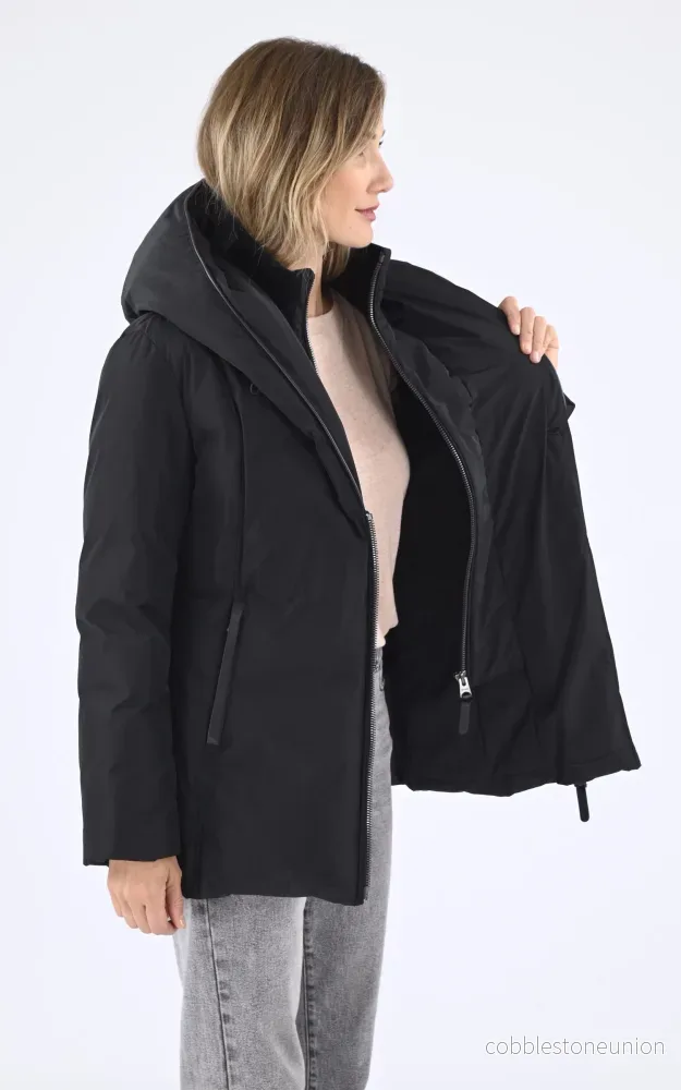 Black ADALI-NFR Down Jacket - Women - Bild 3