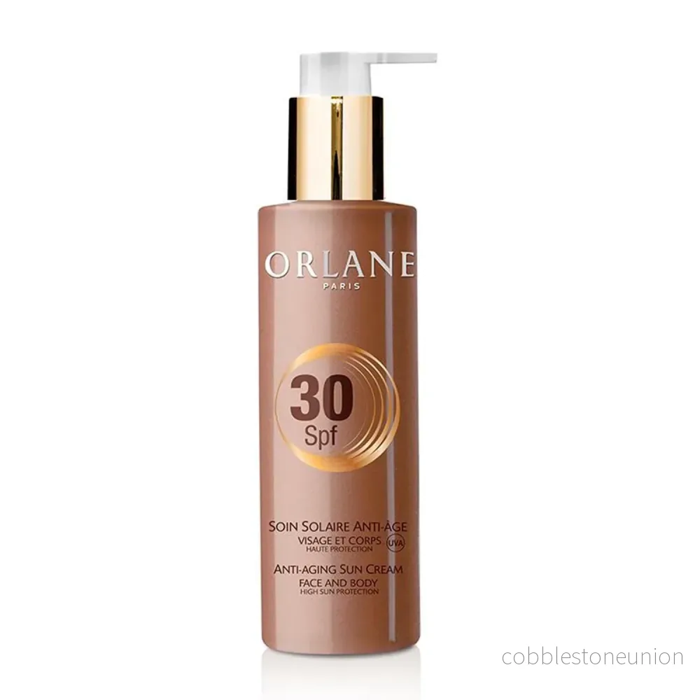 Orlane, Sun Anti-Aging, Anti-aging, Solkräm, För ansikte & kropp, SPF 30, 200 ml