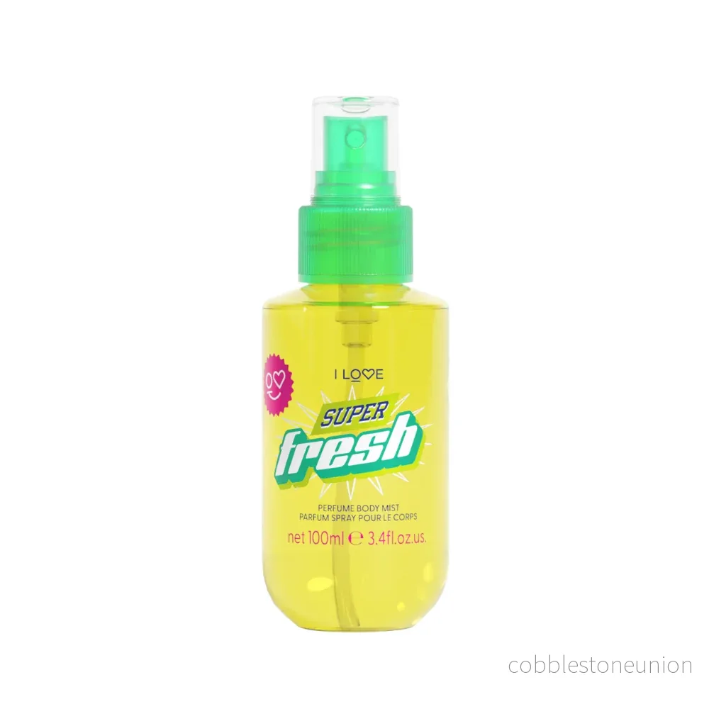 I Love, Super Fresh, Body Mist, For women, 100 ml