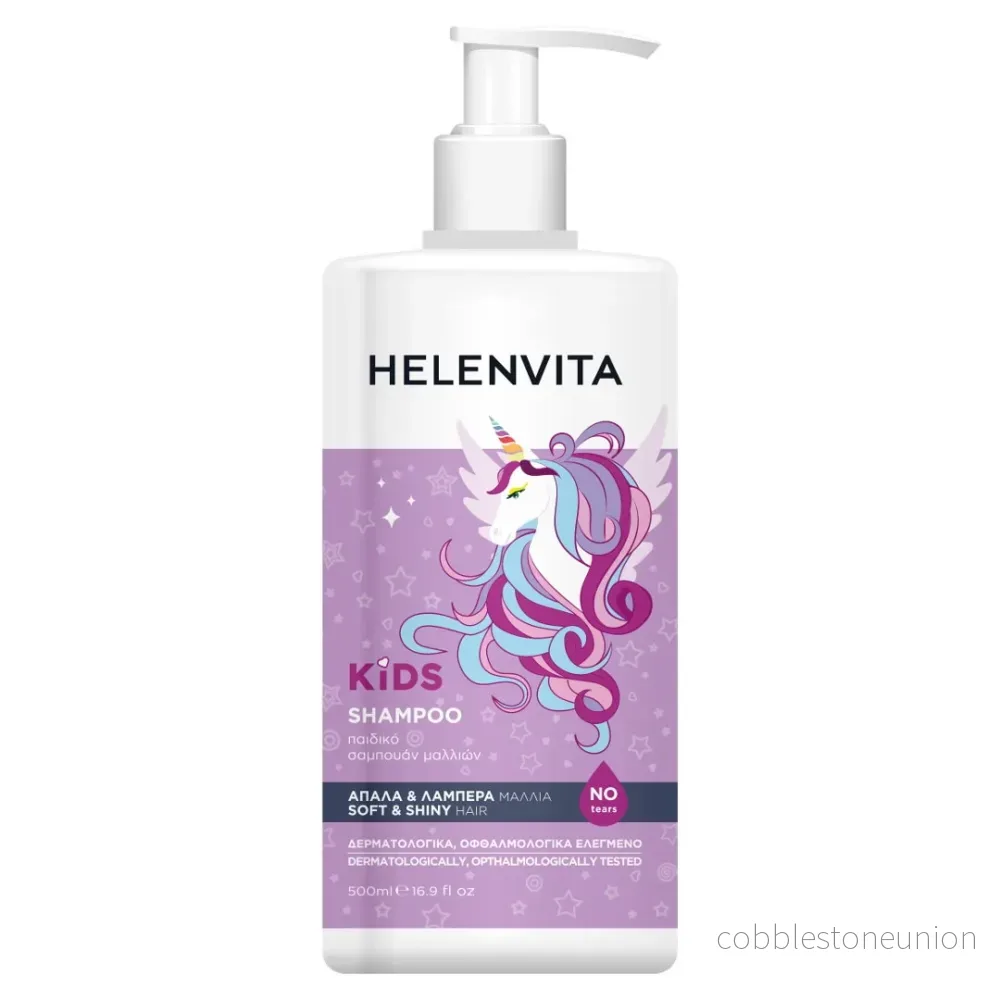 Helenvita, Kids Unicorn, Hårschampo, För glans och mjukhet, 500 ml