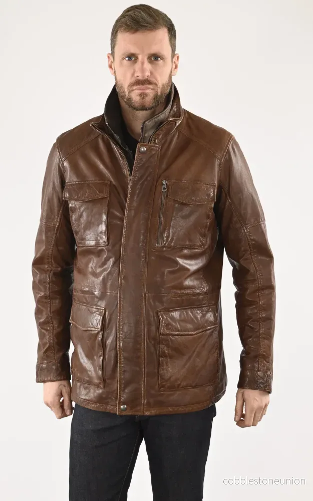 Rodeo Brown Comfortable Jacket – Men Rodeo Brown Comfortable Jacket – Men