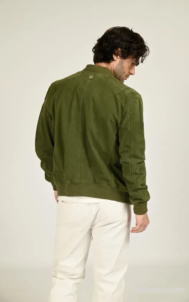 Khaki Gila Suede Teddy - Men - Bild 3
