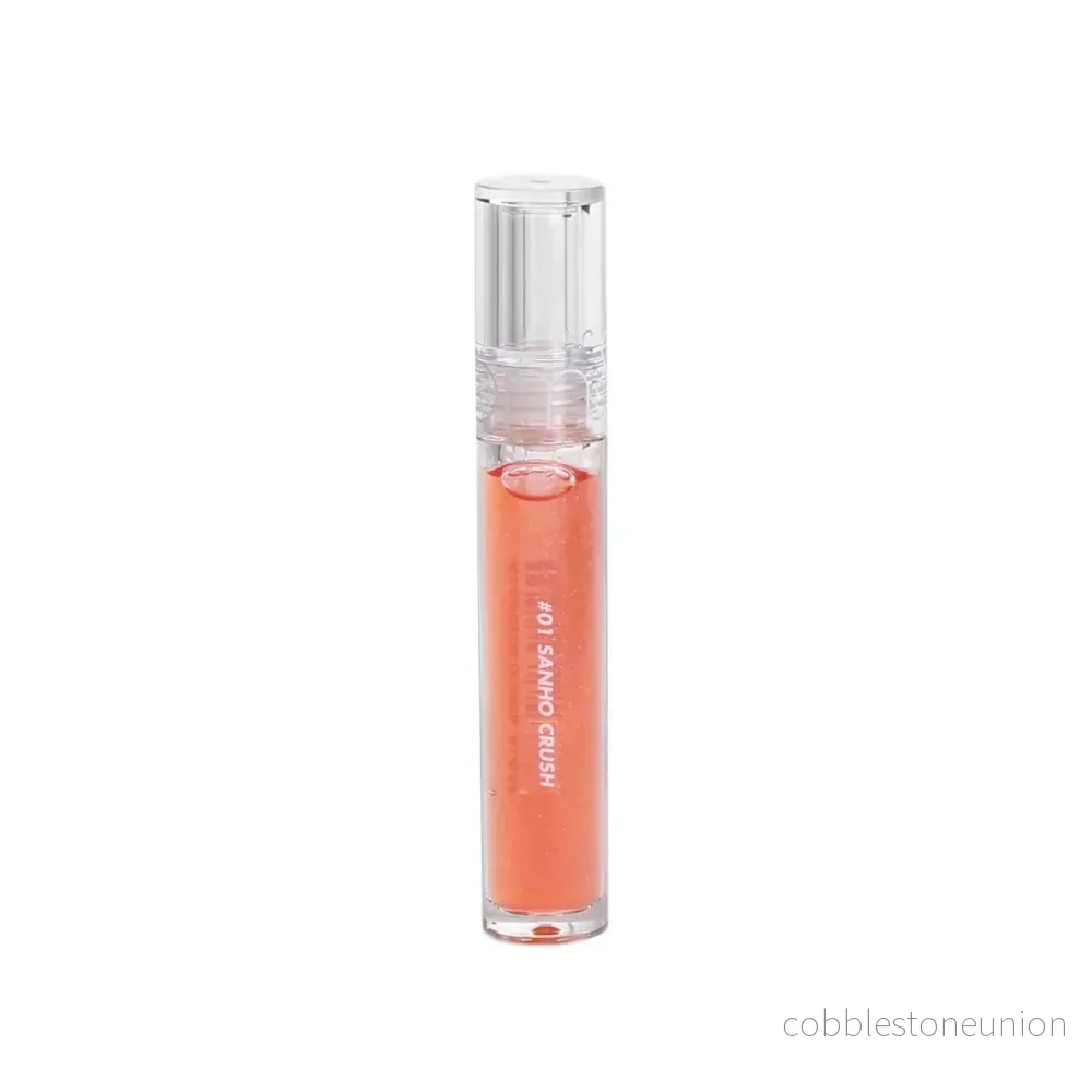 Rom&nd, Glasting Water, Glow & Illuminating, Läppglans, 01, Sanho Crush, 32 g