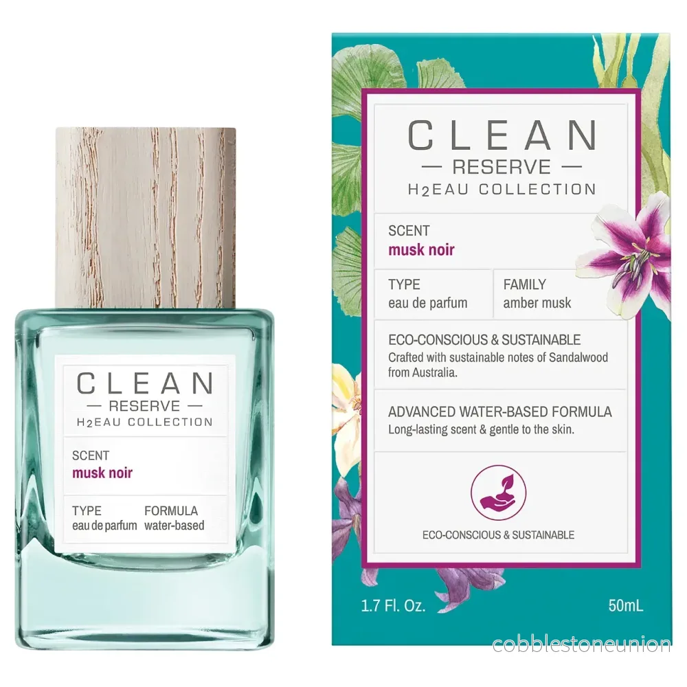 Clean, H2Eau Musk Noir, Eau de Parfum, Unisex, 50 ml - Bild 2