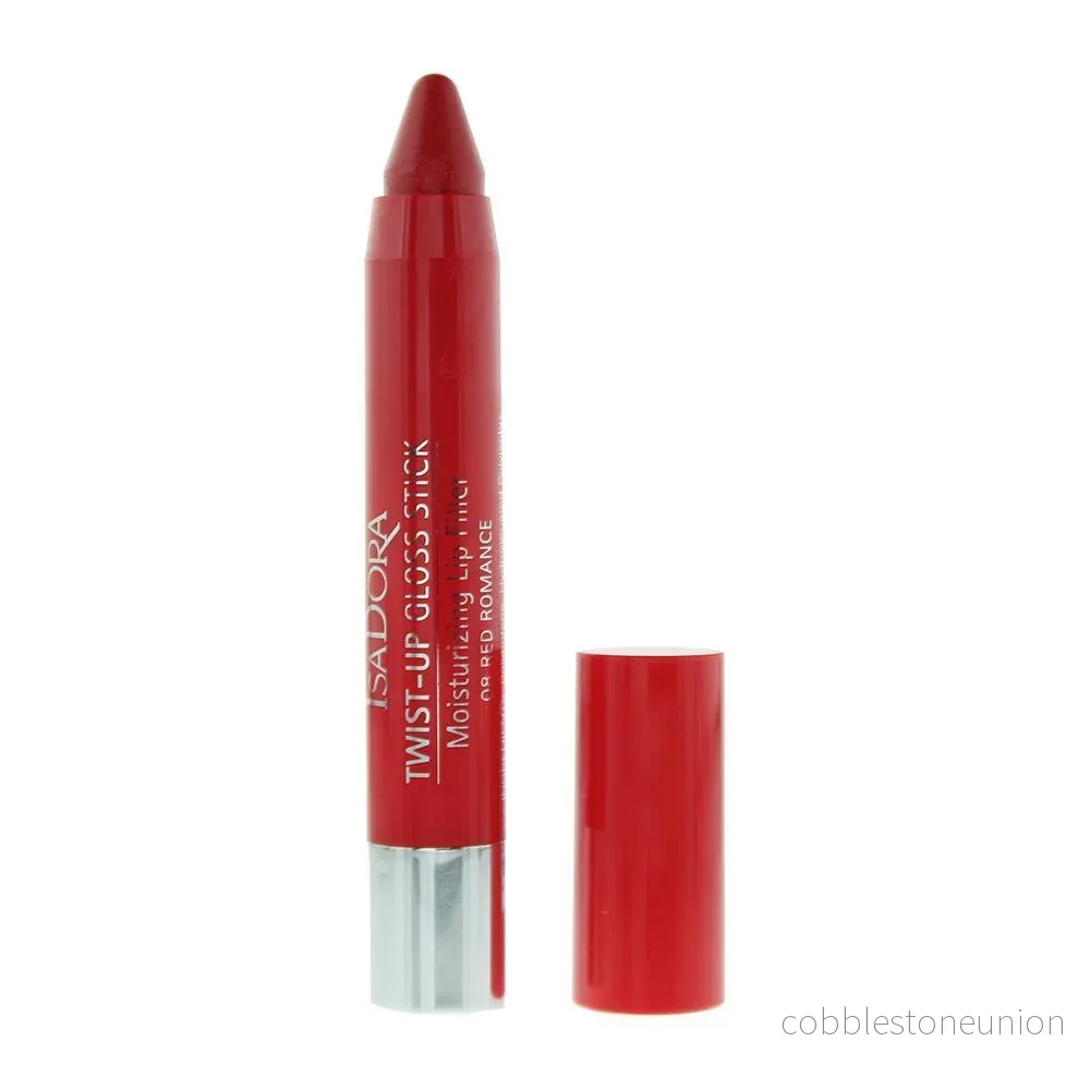 IsaDora, Twist-Up, Lip Gloss, 08, Red Romance, 2.7 g IsaDora, Twist-Up, Lip Gloss, 08, Red Romance, 2.7 g