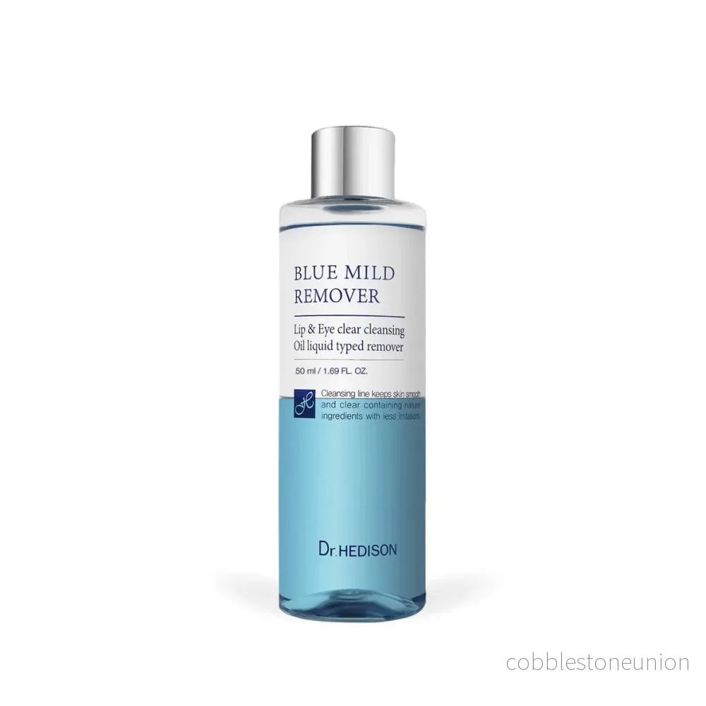 Dr. Hedison, Blue Mild Remover, Makeupremover, Rengöringsolja, För ögon & läppar, 250 ml