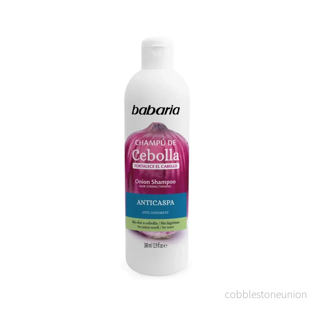 Babaria, Onion, Hårschampo, Anti-Dandruff & Strengthening, 380 ml Babaria, Onion, Hårschampo, Anti-Dandruff & Strengthening, 380 ml