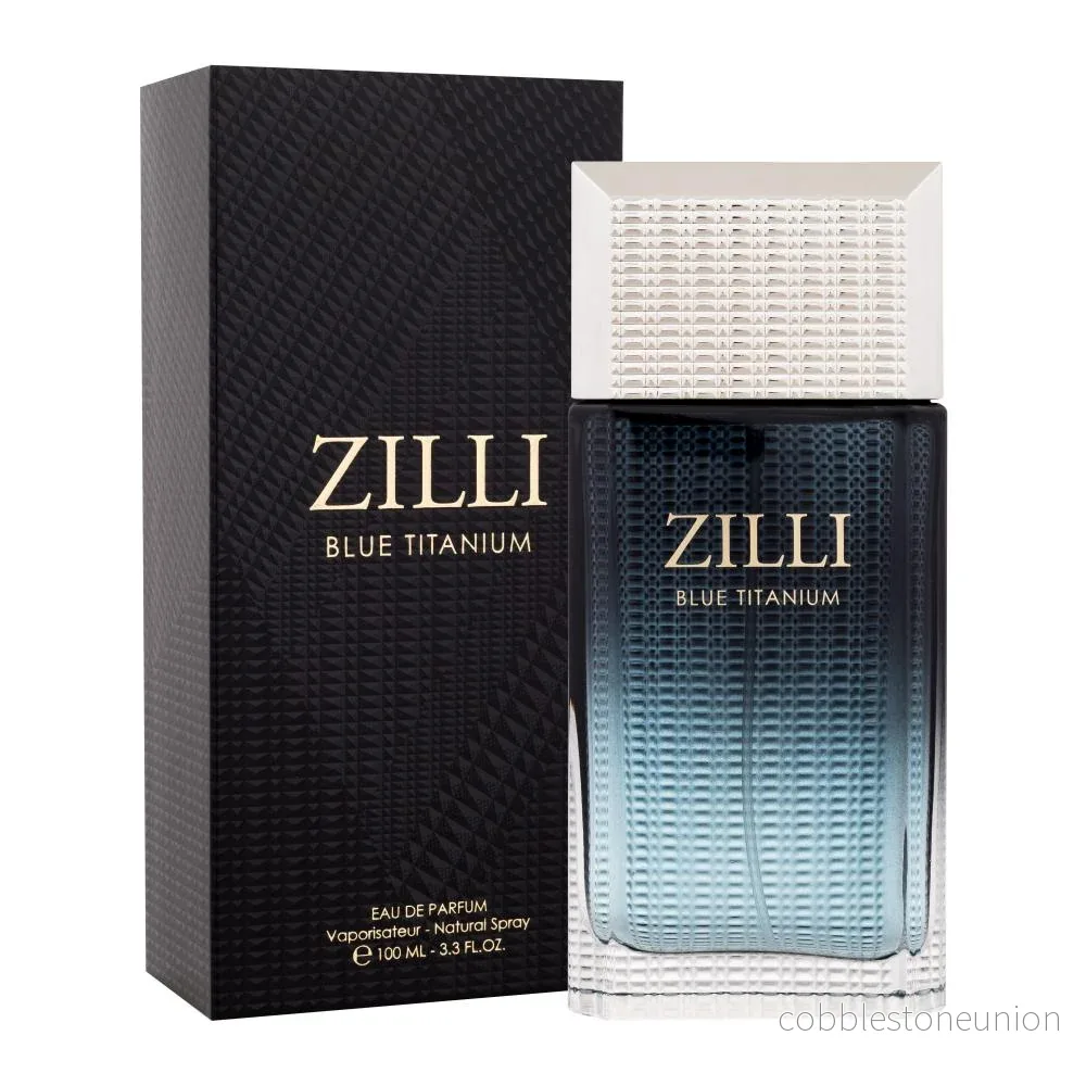 Zilli, Blue Titanium, Eau de parfum, För män, 100 ml - Bild 2