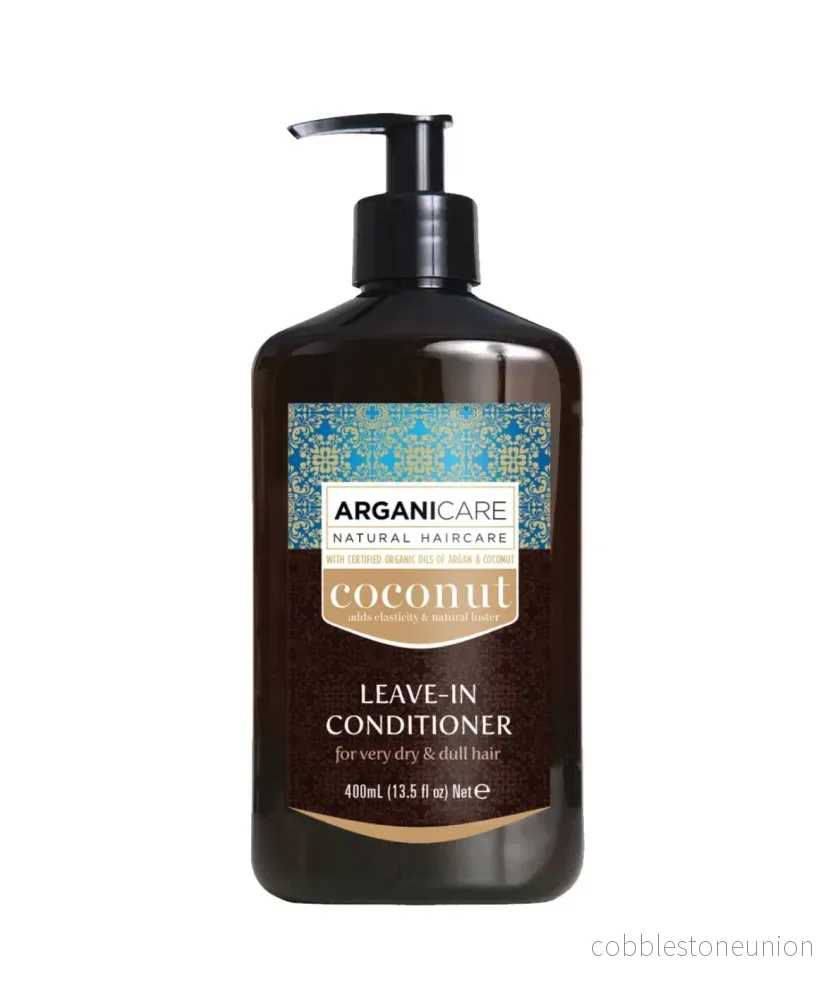 Arganicare, Coconut, Leave-in balsam, Förbättrar elasticiteten, 400 ml