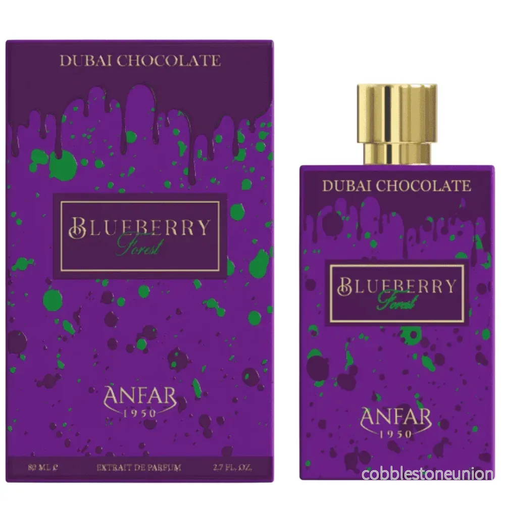 Anfar, Dubai Chocolate – Blueberry Forest, Parfymextrakt, Unisex, 80 ml Anfar, Dubai Chocolate – Blueberry Forest, Parfymextrakt, Unisex, 80 ml