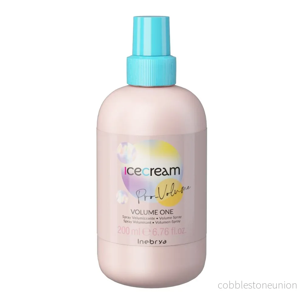 Inebrya, Ice Cream Pro-Volume, Hårspray, Volym, 200 ml