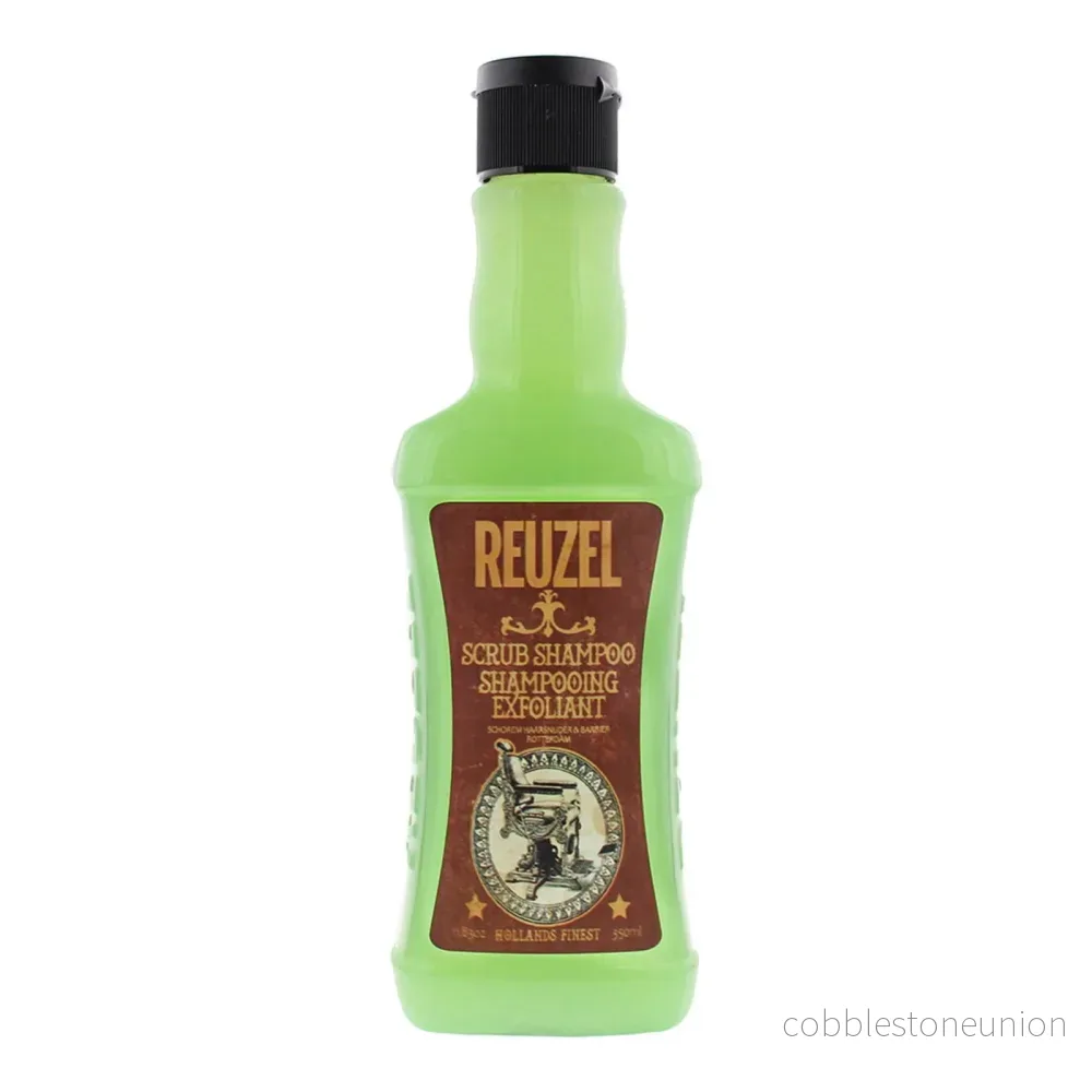 Reuzel, Scrub Shampoo, Djuprengörande och exfolierande, Alla hårtyper, 350 ml