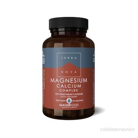 Terranova Magnesium Calcium 2:1 Complex 50mg, 100 kapslar Terranova Magnesium Calcium 2:1 Complex 50mg, 100 kapslar