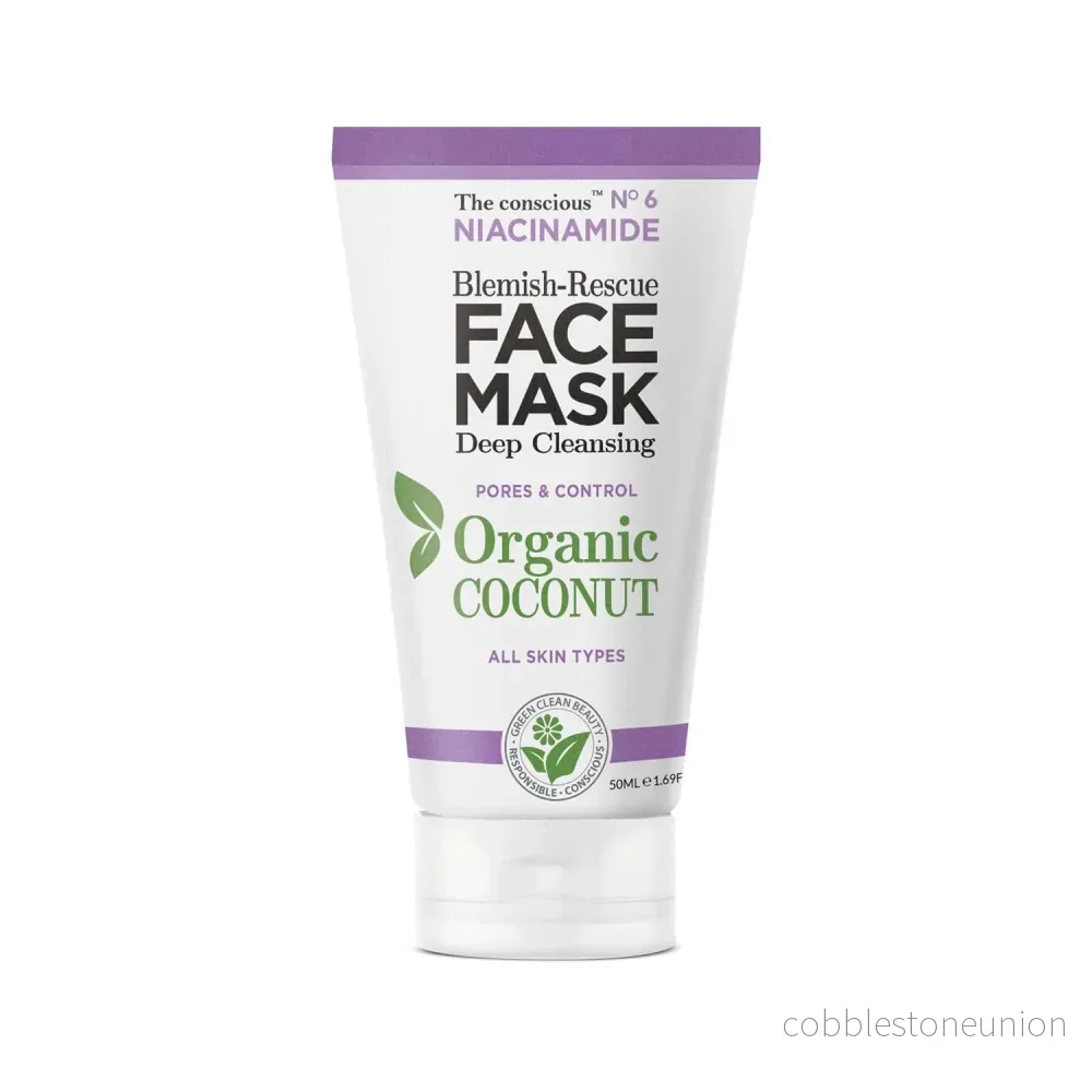 Biovene, The Conscious No.6, Coconut, Pore Cleansing, Cream Mask, For the Face, 50 ml