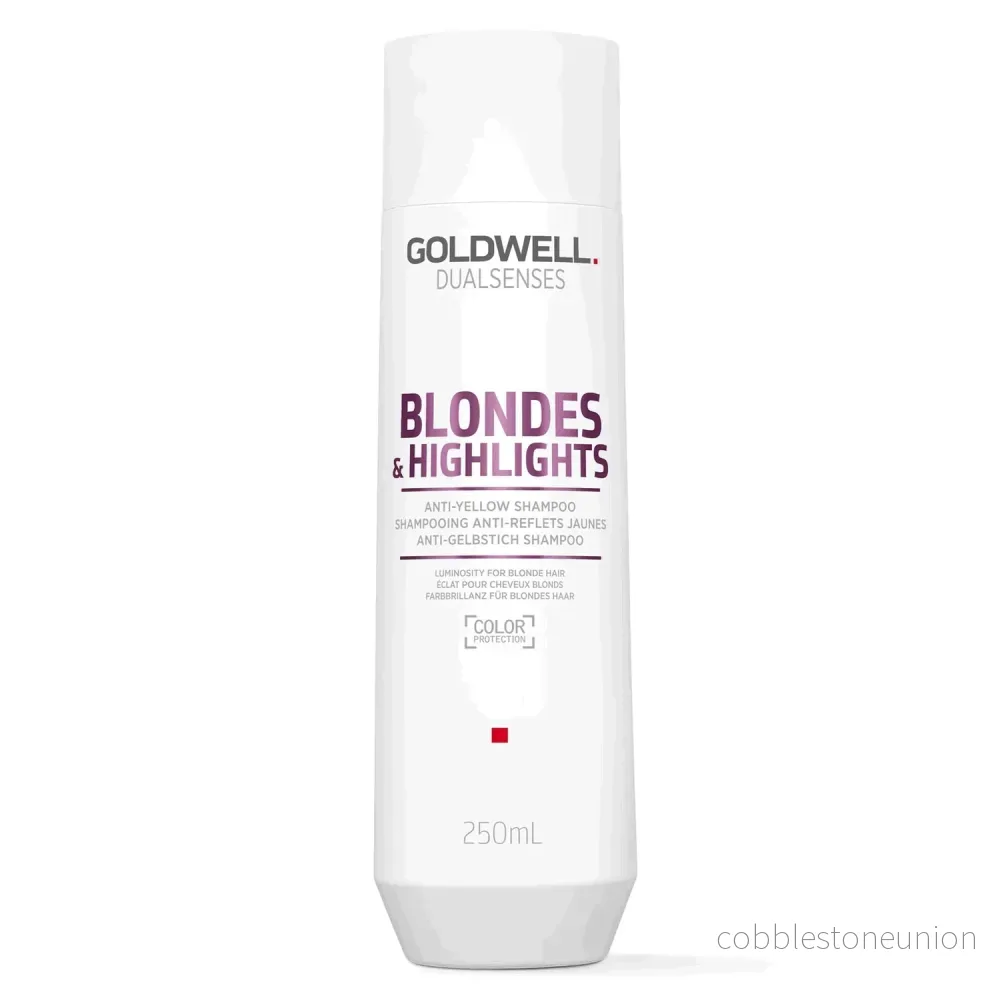 Goldwell, Dualsenses Blondes & Highlights, Shampoo, Anti-yellow, 250 ml Goldwell, Dualsenses Blondes & Highlights, Shampoo, Anti-yellow, 250 ml
