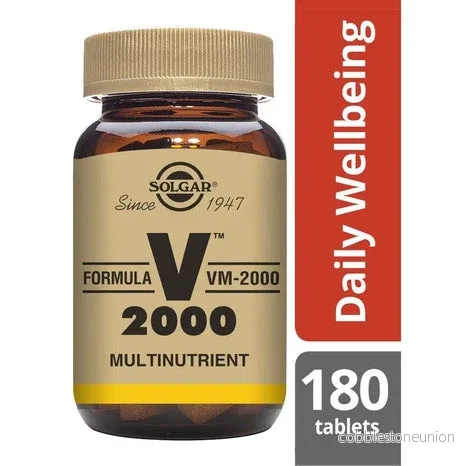 Solgar Formula VM-2000 Multivitamin (extra stark b-compl+örtbas), 180 tabletter - Bild 2