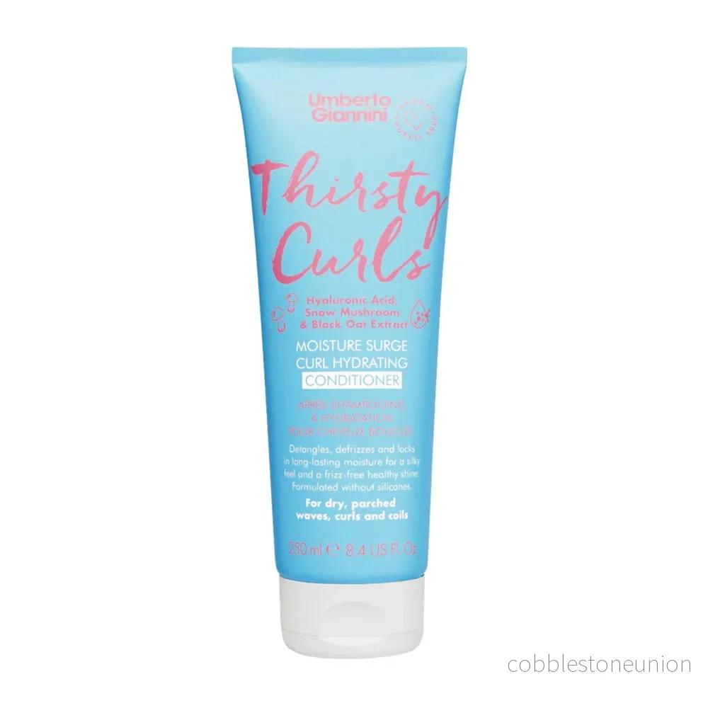 Umberto Giannini, Thirsty Curls, Hårbalsam, Hydrating & Frizz Control, 250 ml