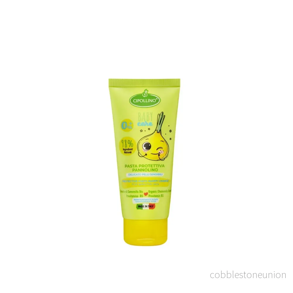 Cipollino, Protective Pasta, Protecting, Dag & Natt, Grädde, Blöjområde, 100 ml Cipollino, Protective Pasta, Protecting, Dag & Natt, Grädde, Blöjområde, 100 ml