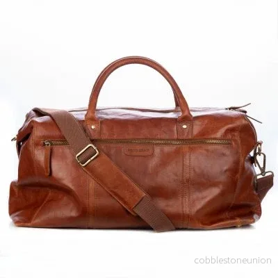 Springfield weekendbag skinn cognac 385-SP-110 Springfield weekendbag skinn cognac 385-SP-110