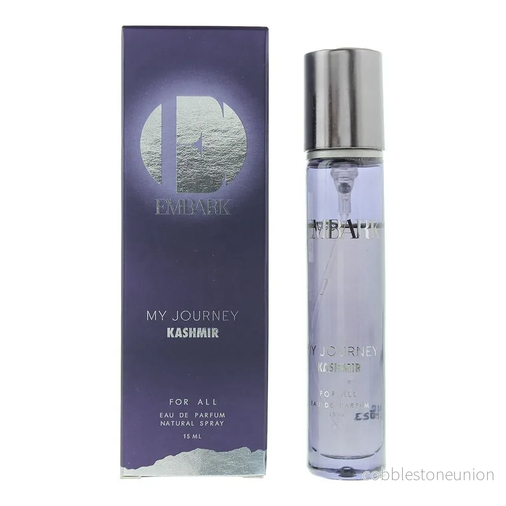 Embark, My Journey Kashmir, Parfymvatten, Unisex, 15 ml Embark, My Journey Kashmir, Parfymvatten, Unisex, 15 ml