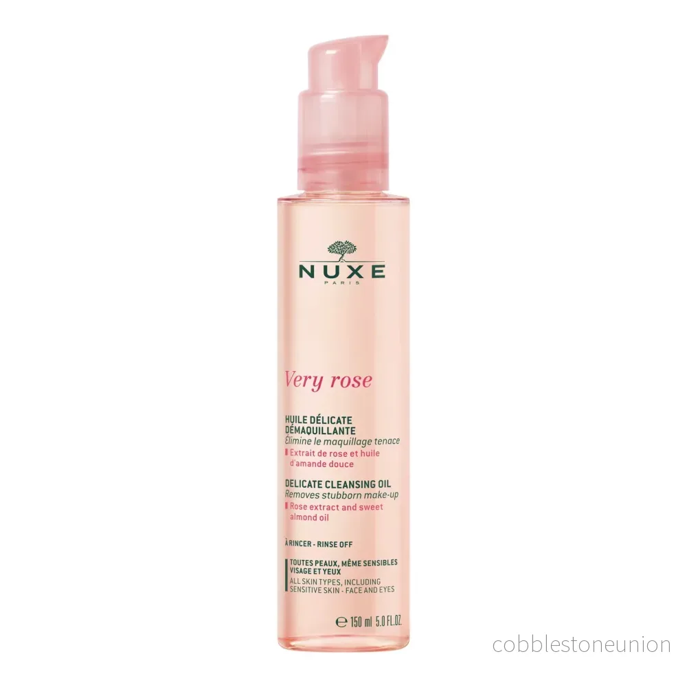 Nuxe, Very Rose, Rengöringsolja, För ansiktet, 150 ml Nuxe, Very Rose, Rengöringsolja, För ansiktet, 150 ml