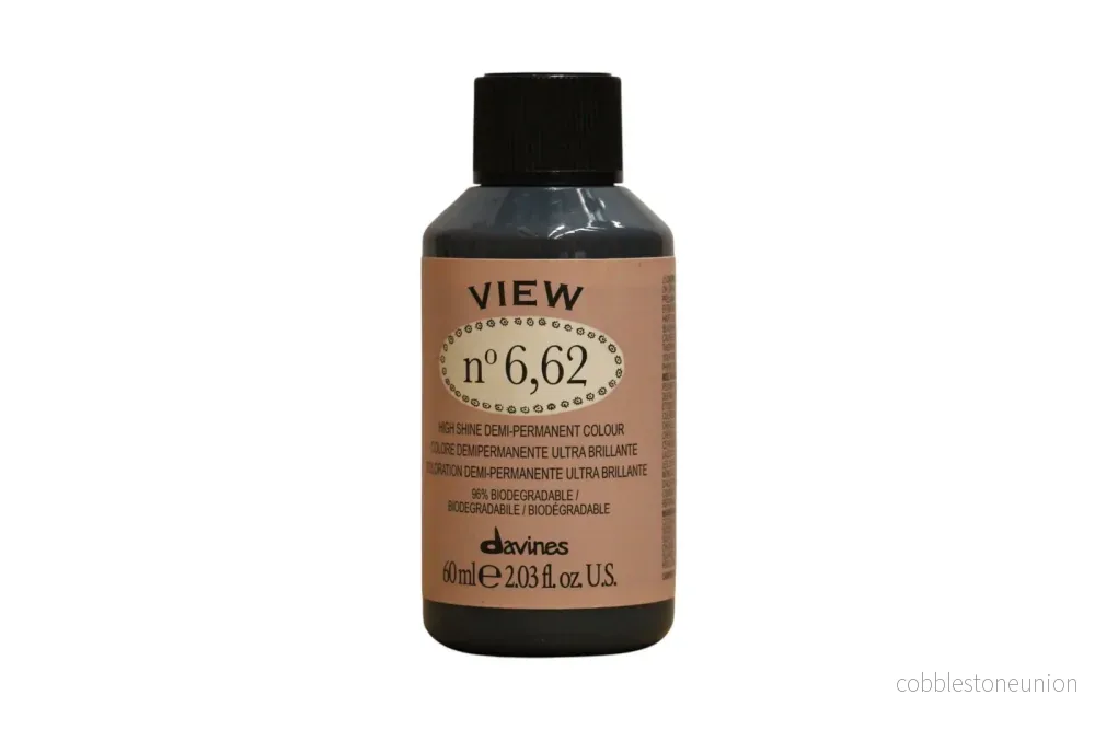 Davines, View, Semi-permanent hair color, 6.62, 60 ml
