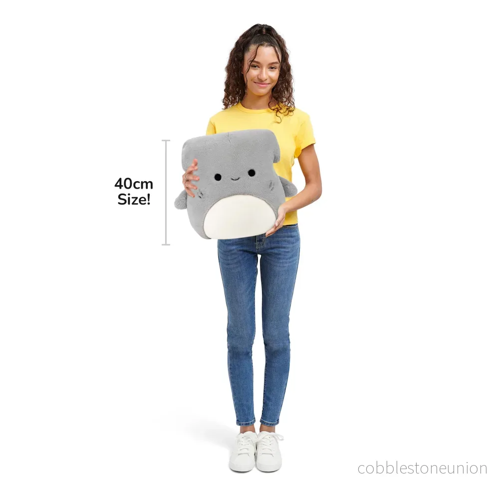 Squishmallows 40 cm Fuzz A Mallows Tank Hammerhead Shark - Bild 3