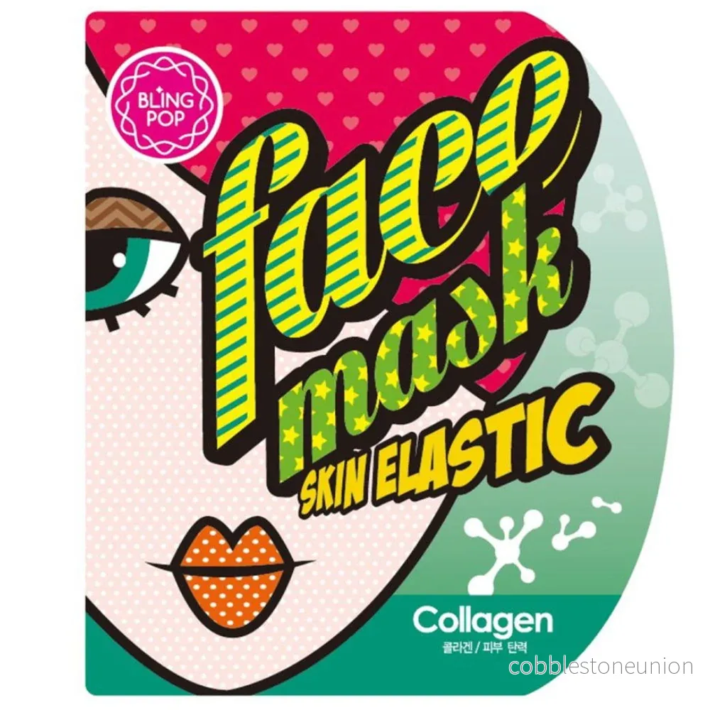 Blingpop, Blingpop, Kollagen, Elasticitet, Ansiktsmask, För ansiktet, 25 g Blingpop, Blingpop, Kollagen, Elasticitet, Ansiktsmask, För ansiktet, 25 g