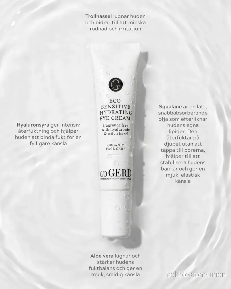 Eco Sensitive Hydrating Eye Cream – Torr & Känslig