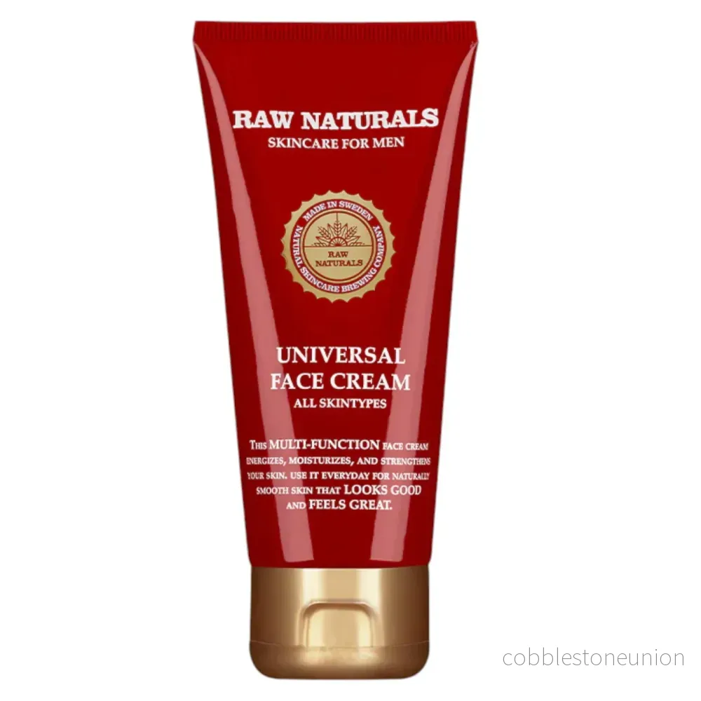 Raw Naturals, Universal Face Cream, 100 % vegansk, Återfuktande, Kräm, För ansiktet, 100 ml