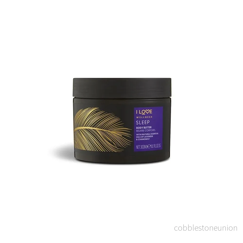I Love, Wellness Sleep, Vegan, Moisturising, Chamomile & Lavender, Body Butter, 300 ml I Love, Wellness Sleep, Vegan, Moisturising, Chamomile & Lavender, Body Butter, 300 ml