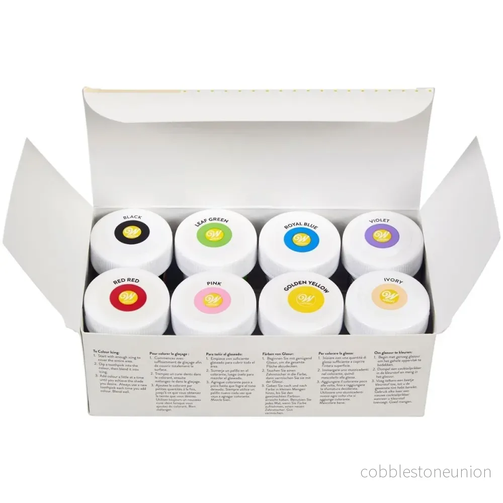 Wilton Pastafärger - 8 pack - Bild 2