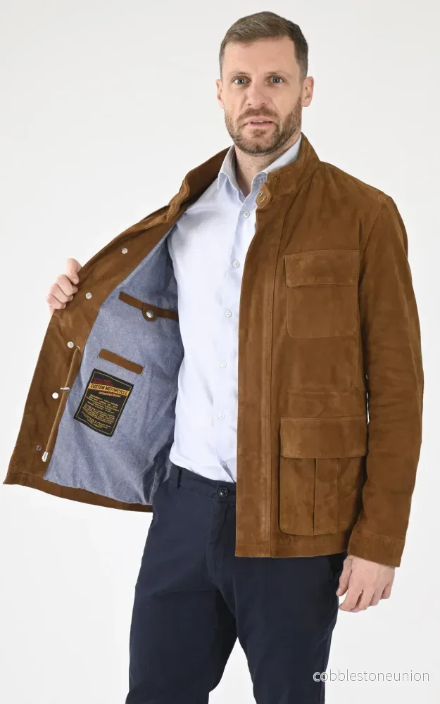 Salem Brown Safari Jacket - Men - Bild 3