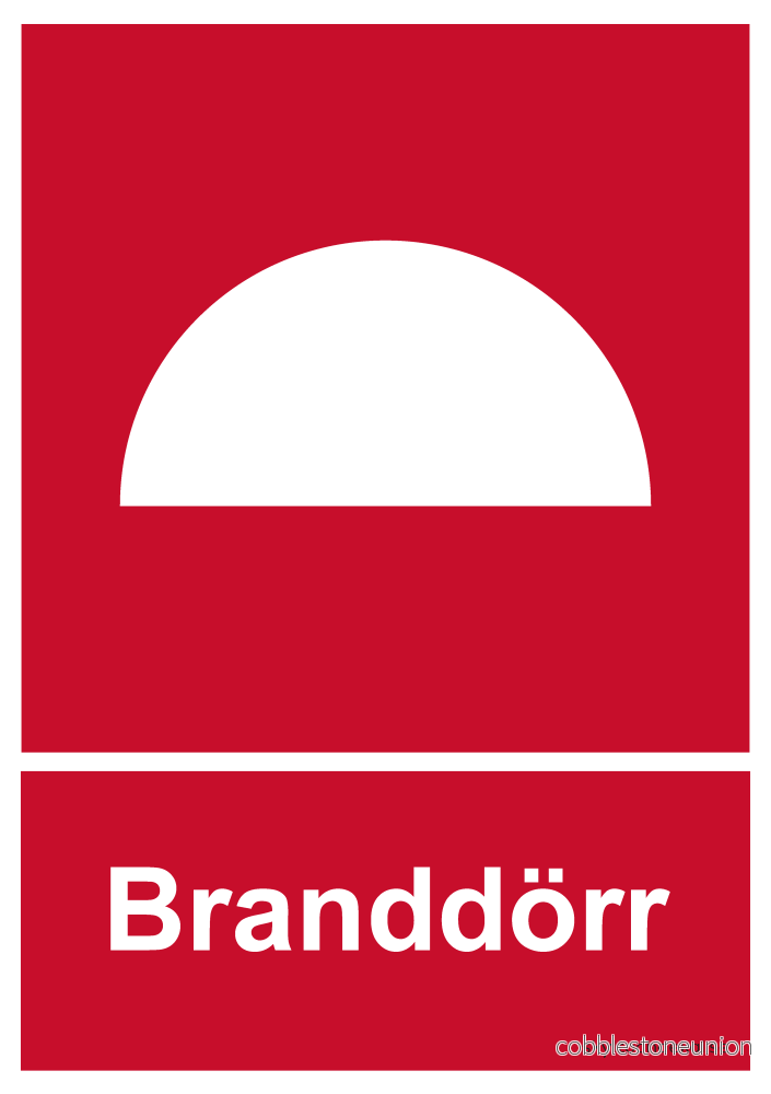 Branddörr