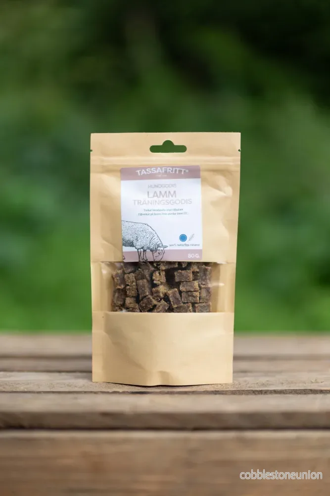 Tassafritt Belöningsgodis Lamm – Litet, naturligt och oemotståndligt! Tassafritt Belöningsgodis Lamm – Litet, naturligt och oemotståndligt!