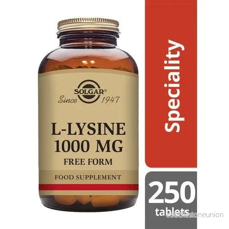 Solgar L-Lysine 1000 mg, 250 tabletter - Bild 2