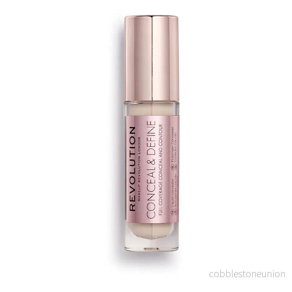 Makeup Revolution, Conceal & Define, Correcting, Flytande concealer, C5, 4 g
