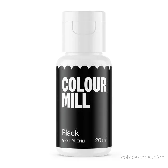 Colour Mill Oljebaserad Ätbar Färg - Black