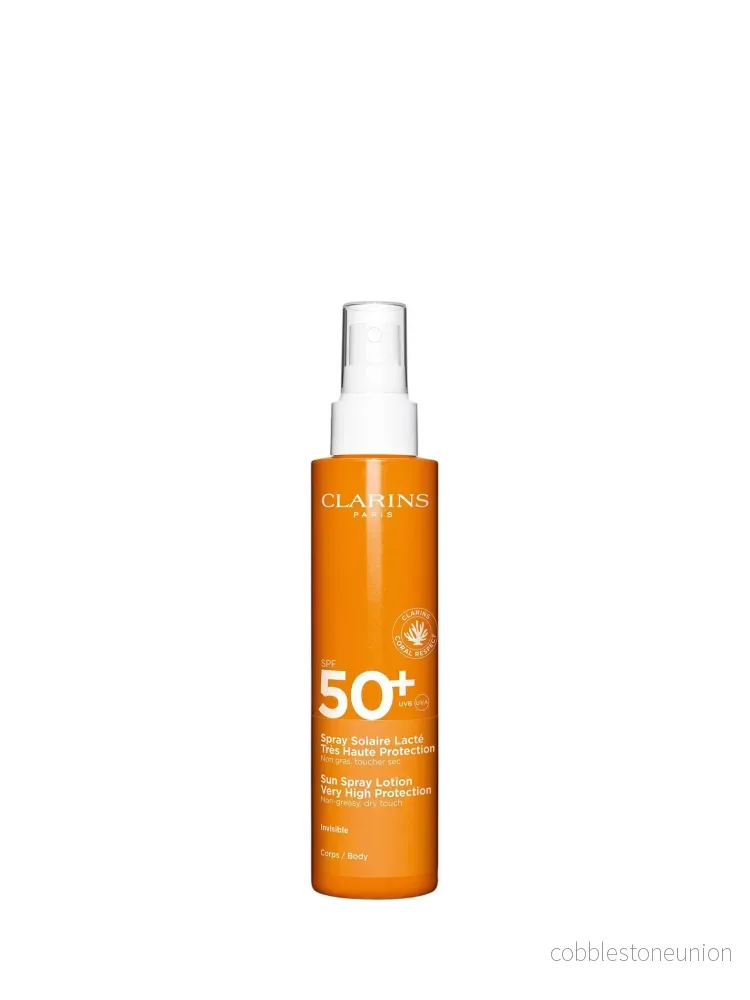 Clarins, Sun Care, Återfuktande, UV-skydd, Solkrämsspray, SPF 50+, 150 ml