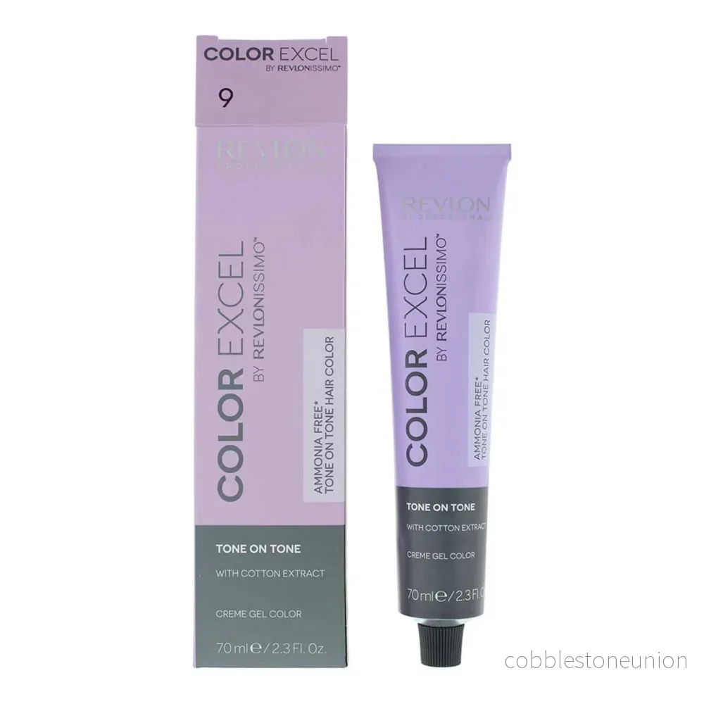 Revlon, Color Excel, Semi-permanent hårfärg, 9 Mycket Ljusblond, 70 ml